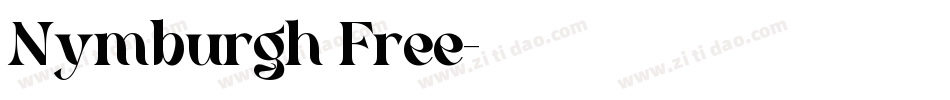Nymburgh Free字体转换